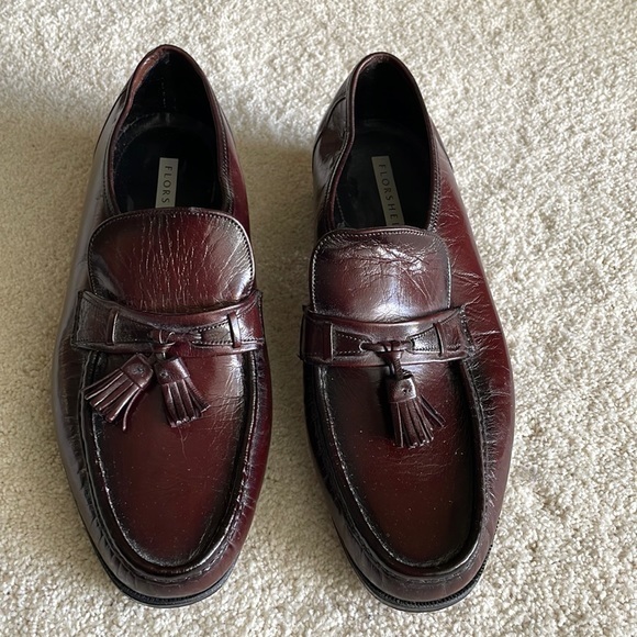 Florsheim Men’s Brown Tassel Loafer, Size 9.5 Wide - Picture 1 of 6